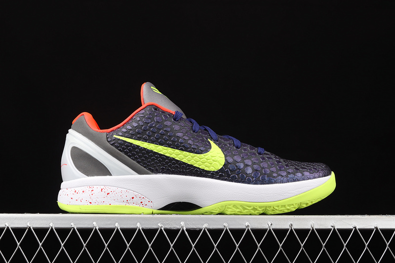 Zoom Kobe 6 Supreme Chaos Ink/Volt-Dark Grey-White 3