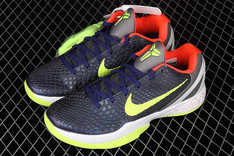 Zoom Kobe 6 Supreme Chaos Ink/Volt-Dark Grey-White 15