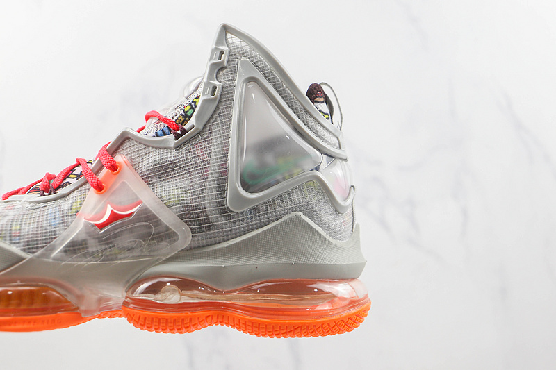 Lebron 19 Ep Fast Food Grey/Grey/Orange 3