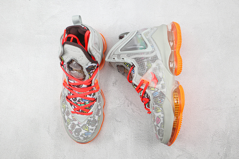 Lebron 19 Ep Fast Food Grey/Grey/Orange 7