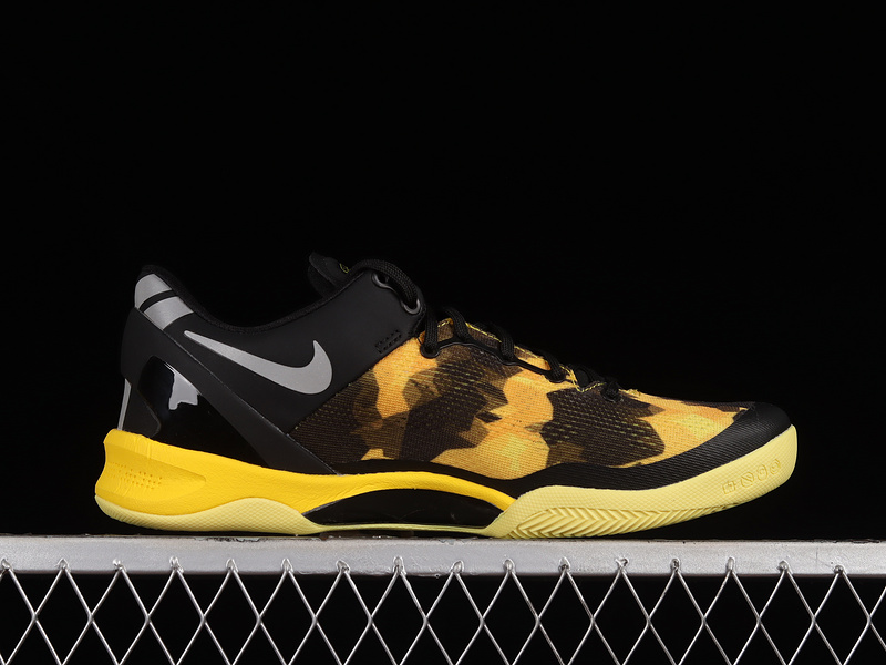 Kobe 8 System Black/Electric Yellow-Grey 5