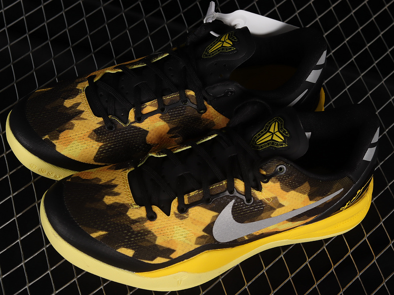 Kobe 8 System Black/Electric Yellow-Grey 15