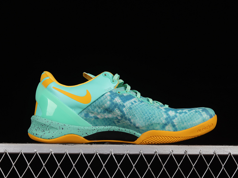 Kobe 8 Green Glow/Laser Orange-Mineral Teal 7