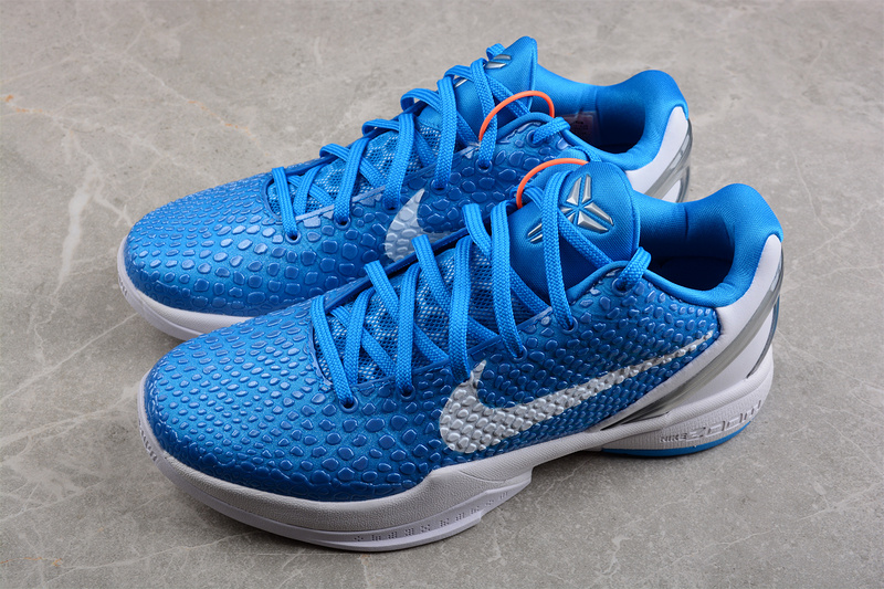 Zoom Kobe Vi Tb North Carolina Blue/White/Silver 17