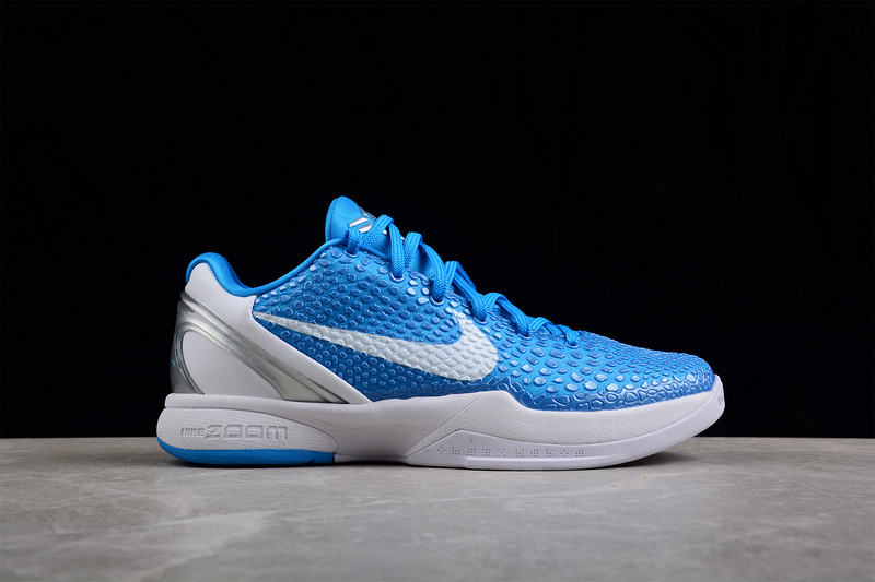 Zoom Kobe Vi Tb North Carolina Blue/White/Silver 27