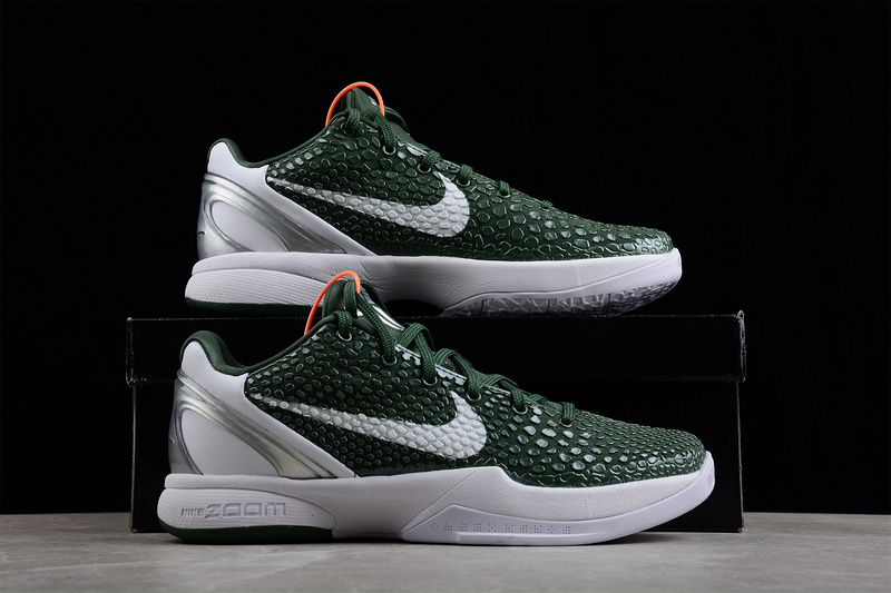 Zoom Kobe 6 Tb Gorge Green/White-Metallic Silver 5