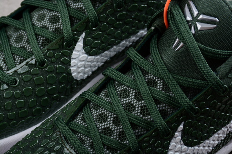 Zoom Kobe 6 Tb Gorge Green/White-Metallic Silver 7