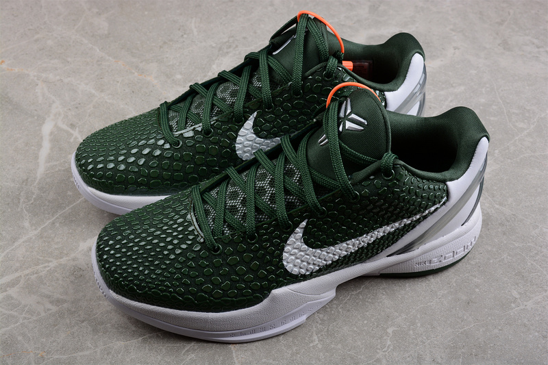 Zoom Kobe 6 Tb Gorge Green/White-Metallic Silver 27