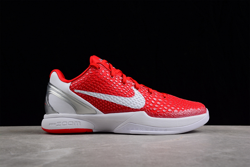 Zoom Kobe 6 Tb Varsity Red/White-Metallic Silver 27