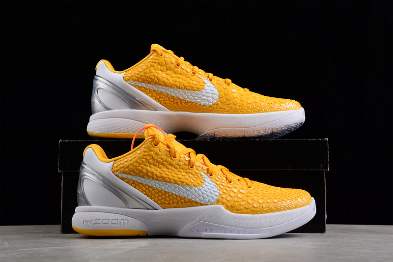 Zoom Kobe 6 Tb Yellow/White/Silver 5