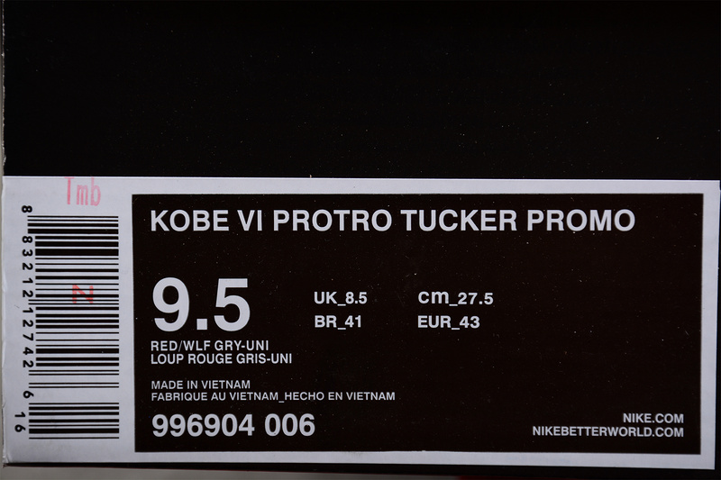 Kobe Vi Pro Red/Wolf Grey/Red 3