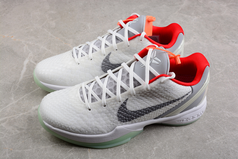 Kobe Vi Protro White/Wolf Grey/University Red 29