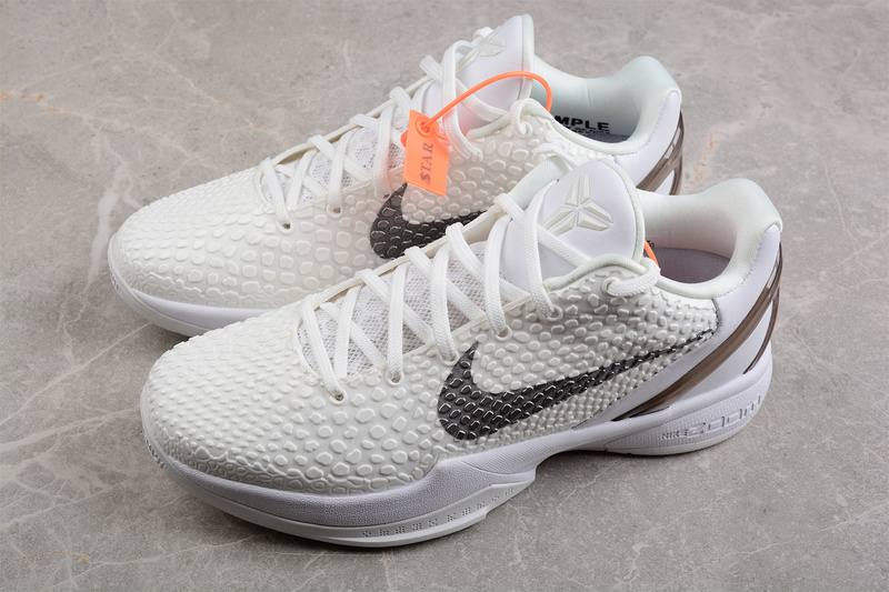 Zoom Kobe Vi Pe White/White/Black 7