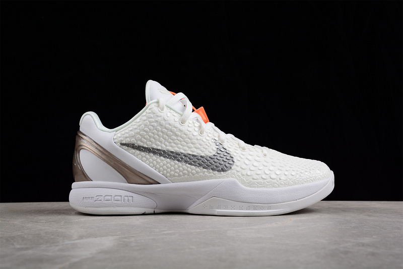 Zoom Kobe Vi Pe White/White/Black 15