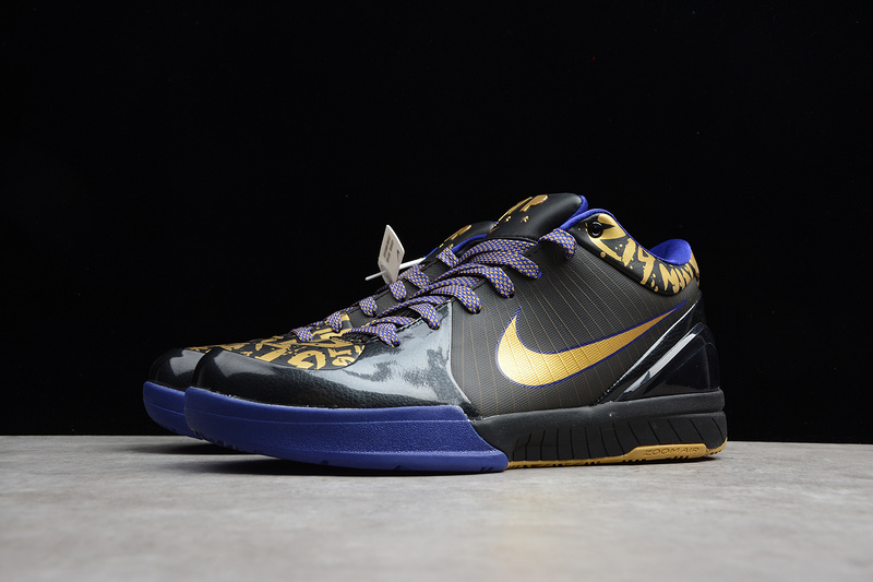 Kobe 4 Nba Final Mvp Away Black/Metallic Gold-Concord 11