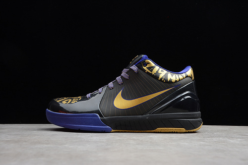 Kobe 4 Nba Final Mvp Away Black/Metallic Gold-Concord 13