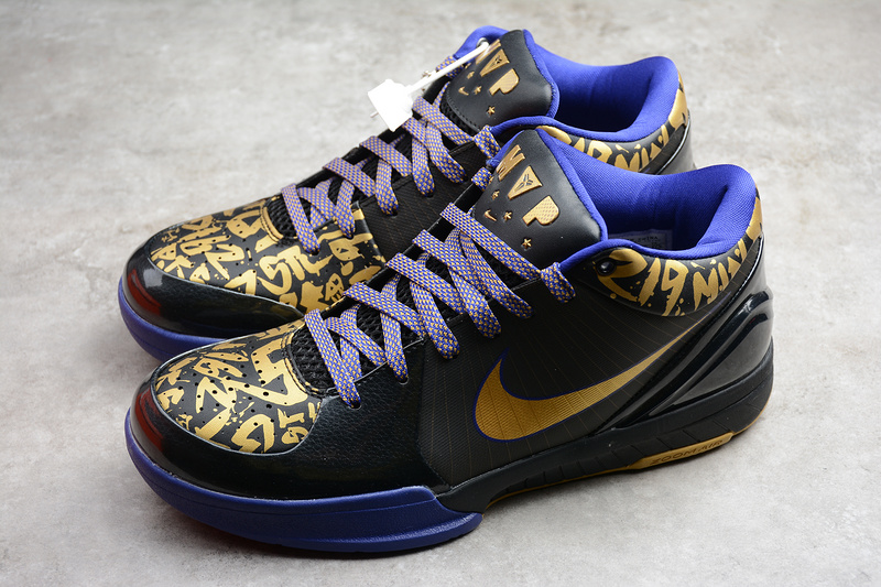 Kobe 4 Nba Final Mvp Away Black/Metallic Gold-Concord 31