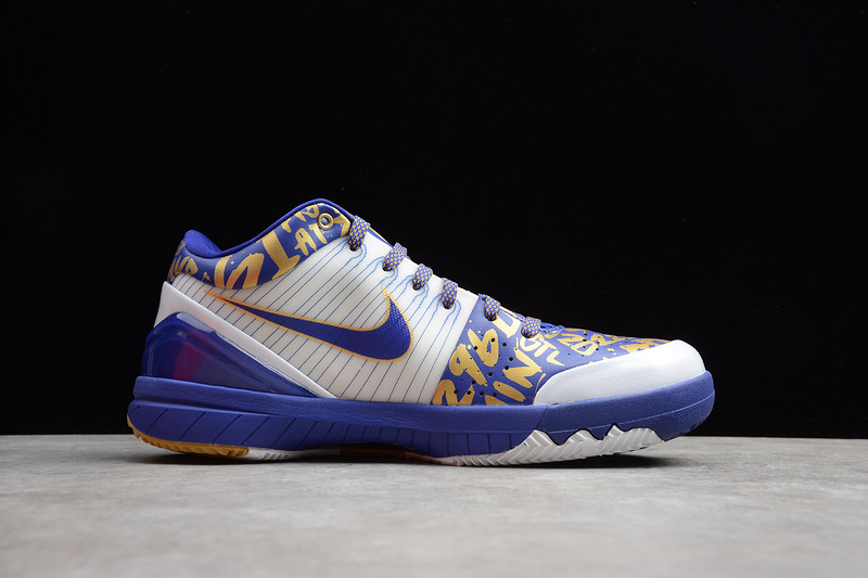 Kobe 4 Nba Final Mvp Home White/Varsity Purple-Metallic Gold 23