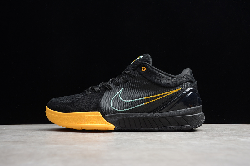 Zoom Kobe 4 Protro Black/Aurora Green-University Gold 7