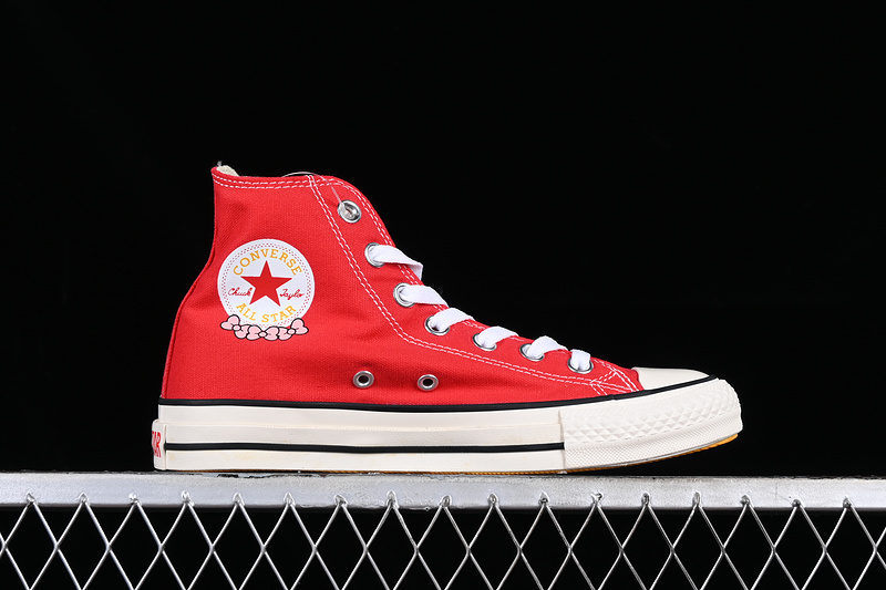 Converse Chuck All Star White/Black/Red 5