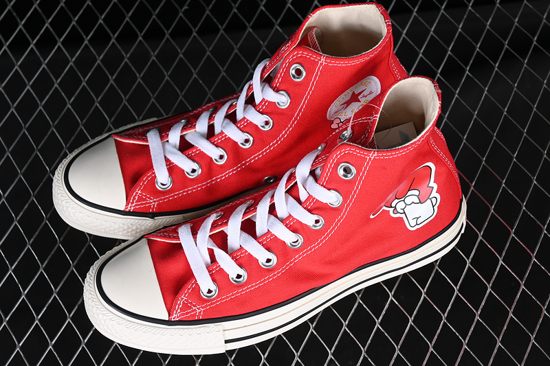 Converse Chuck All Star White/Black/Red 27