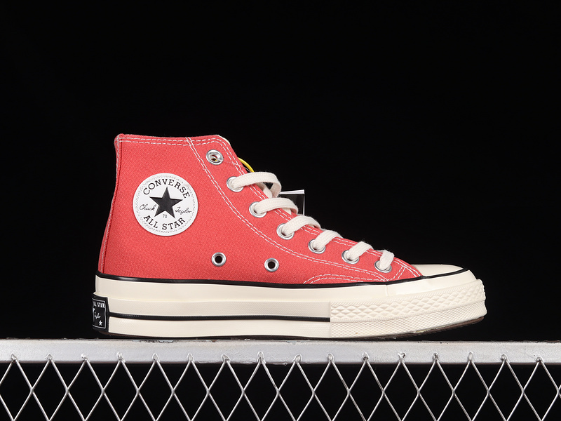 Chuck Taylor All Star 70S High Top Rhubarb Pie/Egret/Black 7