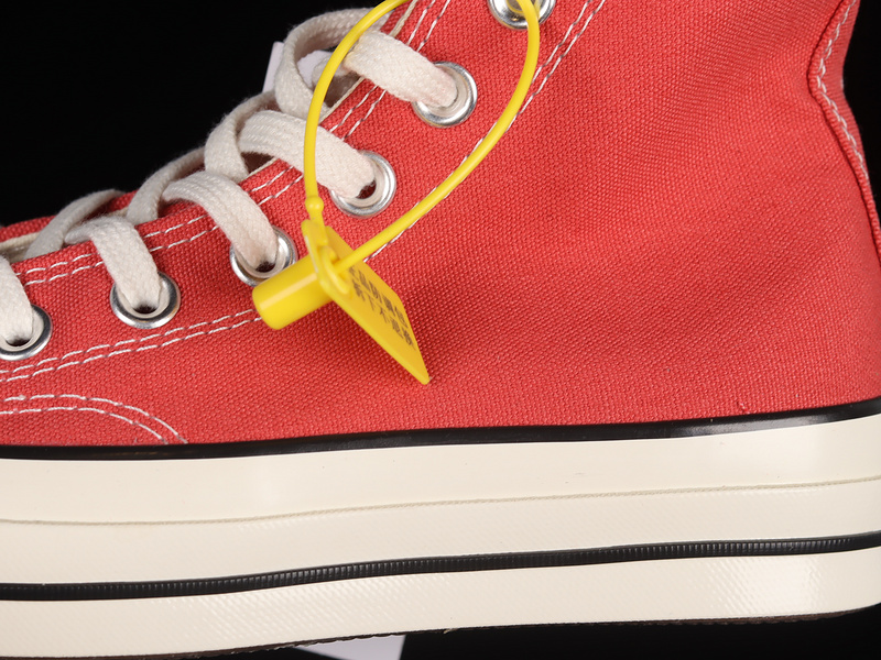 Chuck Taylor All Star 70S High Top Rhubarb Pie/Egret/Black 11