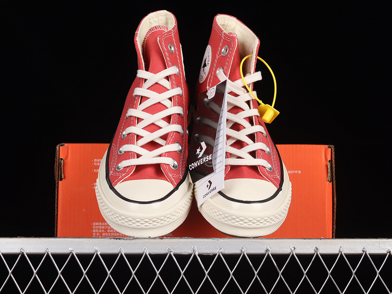 Chuck Taylor All Star 70S High Top Rhubarb Pie/Egret/Black 19