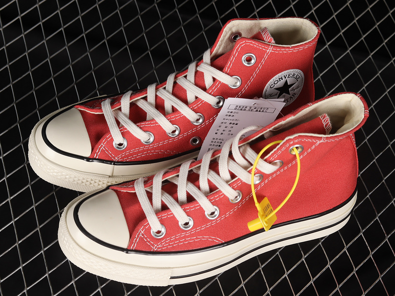 Chuck Taylor All Star 70S High Top Rhubarb Pie/Egret/Black 21