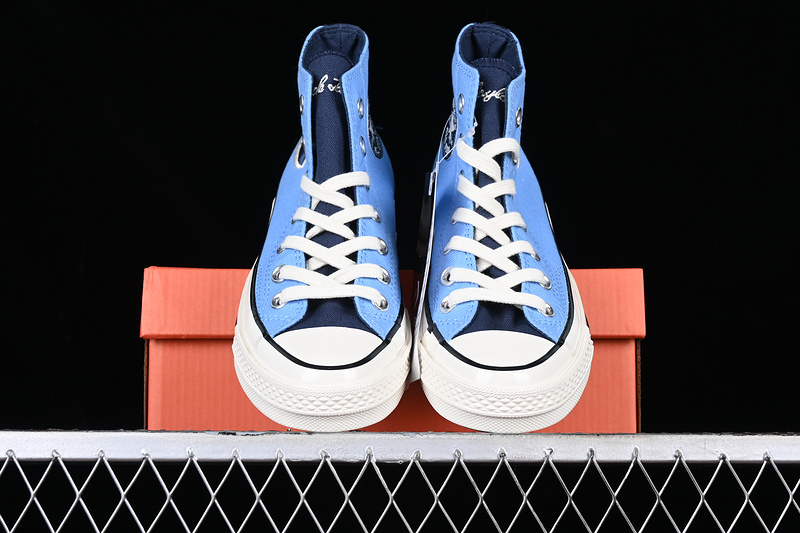 Coverse Chuck 1970S White/Blue/Black 3