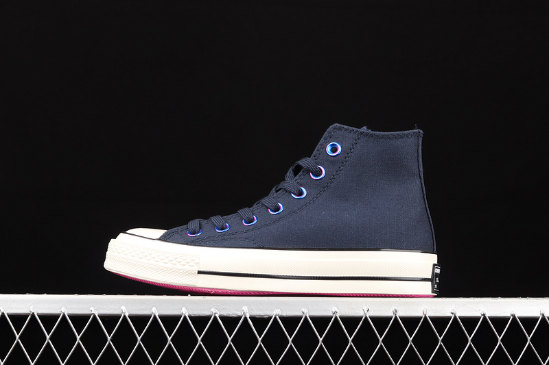 Chuck Taylor All-Star 70S High Heart Of The City Shanghai Obsidian/Bold Citron 5