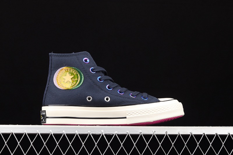 Chuck Taylor All-Star 70S High Heart Of The City Shanghai Obsidian/Bold Citron 23