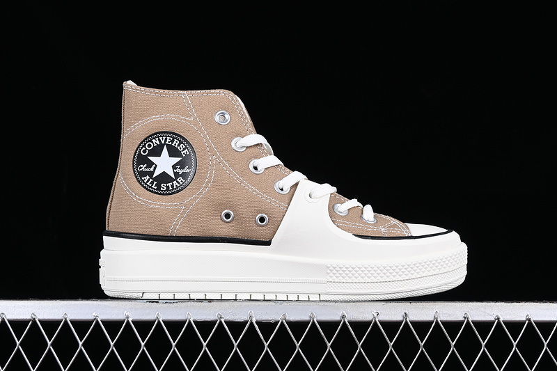 Converse All Star Construct White/Black/Brown 23