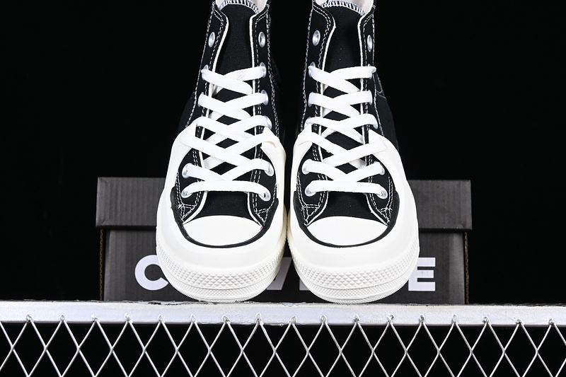 Converse Chuck Taylor All Star High Construct Black/Vintage White/Egret 29