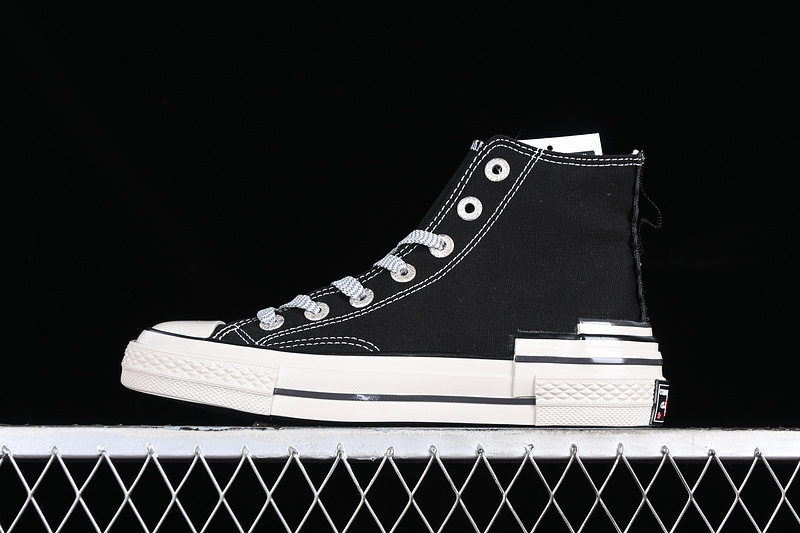 Converse Chuck 70 Hacked Heel White/Black 13