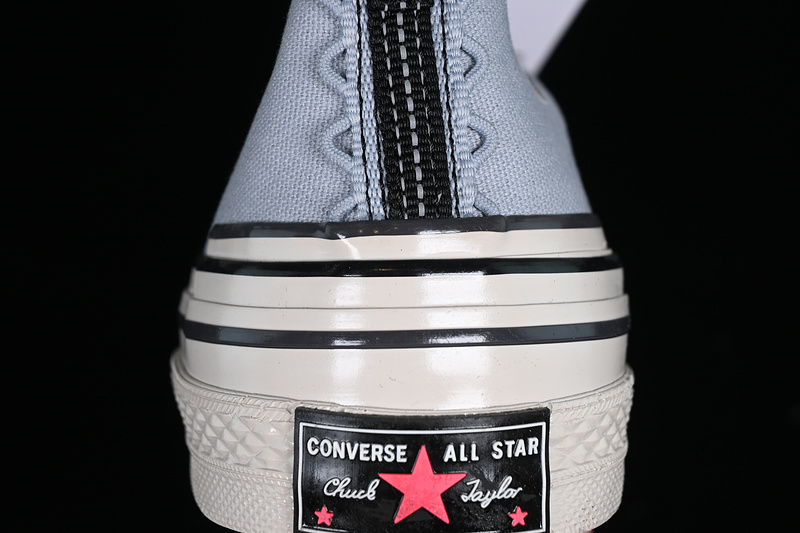 Converse Chuck 70 Hacked Heel White/Black/Blue 7