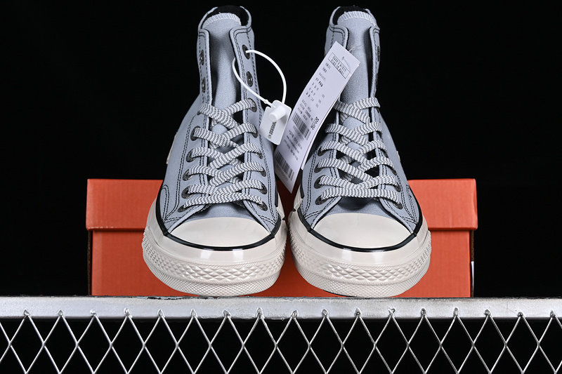 Converse Chuck 70 Hacked Heel White/Black/Blue 33