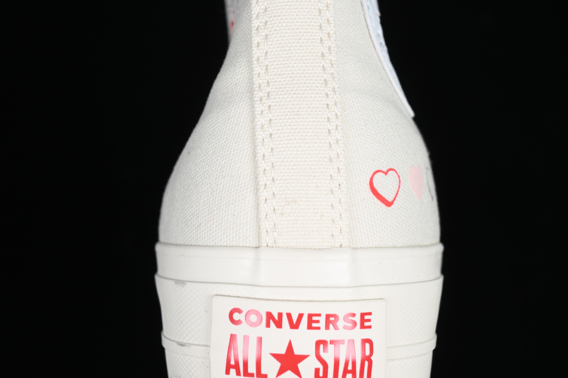 Converse All Star Lift White/Pink 13