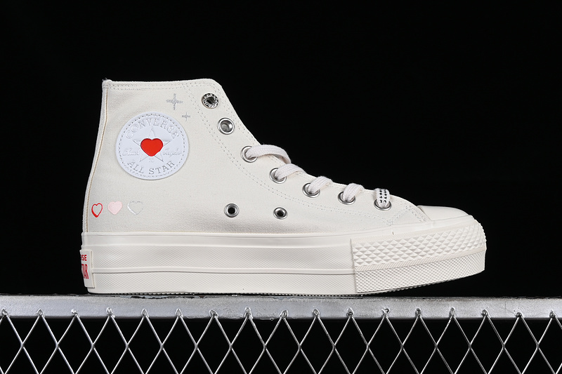 Converse All Star Lift White/Pink 25