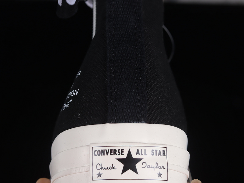 Undercover X Wtaps X Addict Chuck Taylor High Black/Black/Egret 17