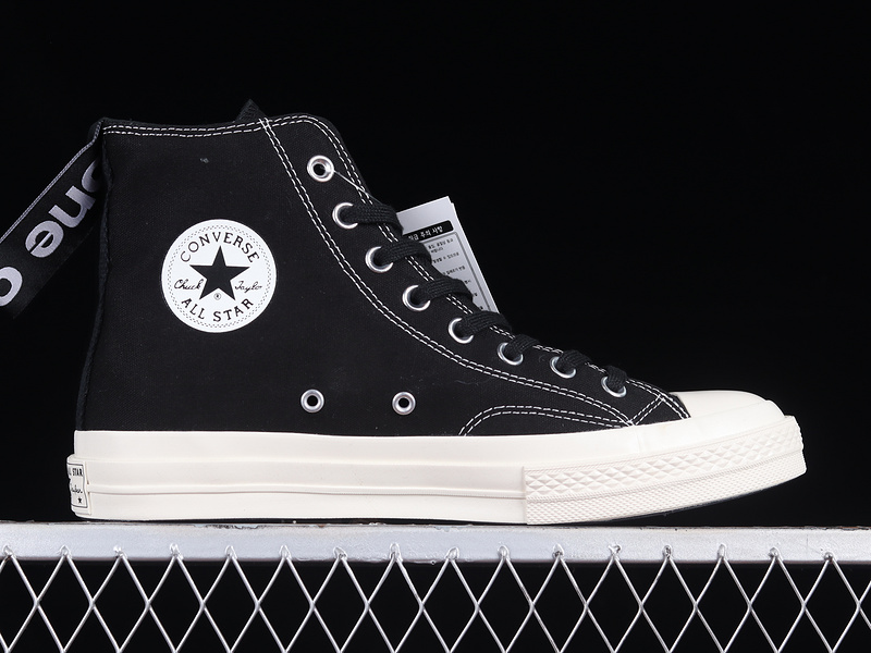 Undercover X Wtaps X Addict Chuck Taylor High Black/Black/Egret 27