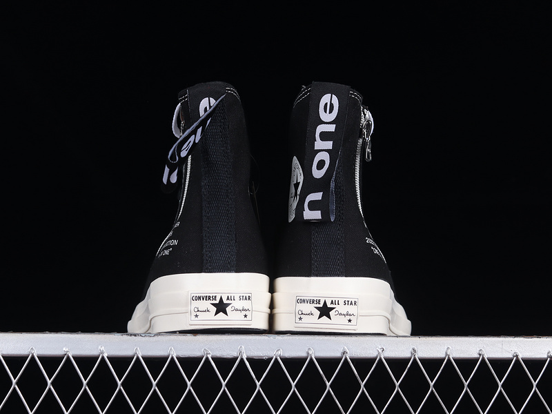 Undercover X Wtaps X Addict Chuck Taylor High Black/Black/Egret 29