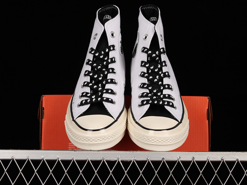 Chuck Taylor All-Star 70S High White/Black-Egret 29