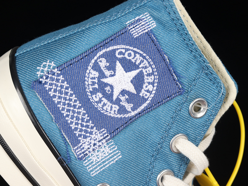 Chuck Taylor All-Star 70S High Patchwork Blue/White/Black 5