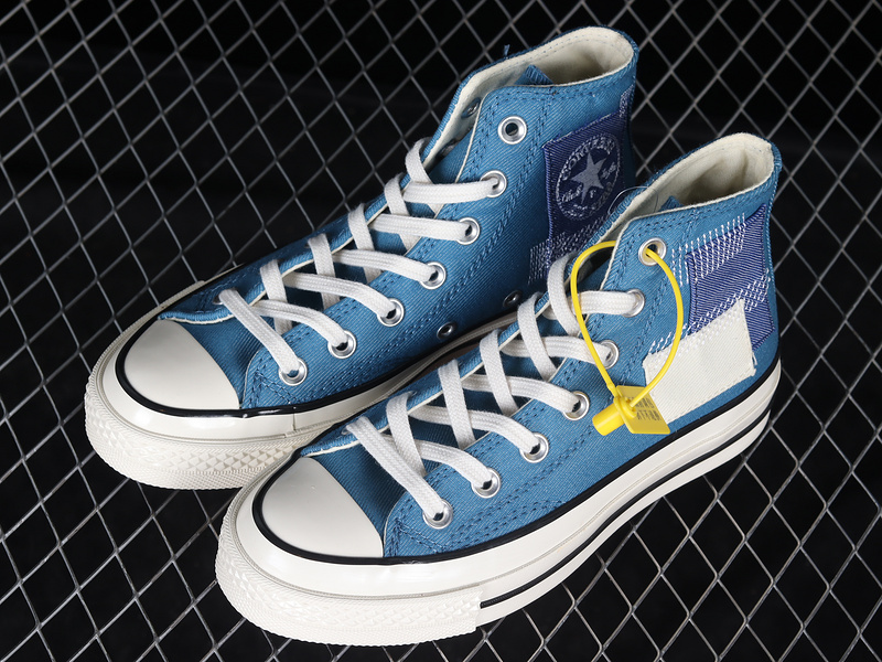 Chuck Taylor All-Star 70S High Patchwork Blue/White/Black 7