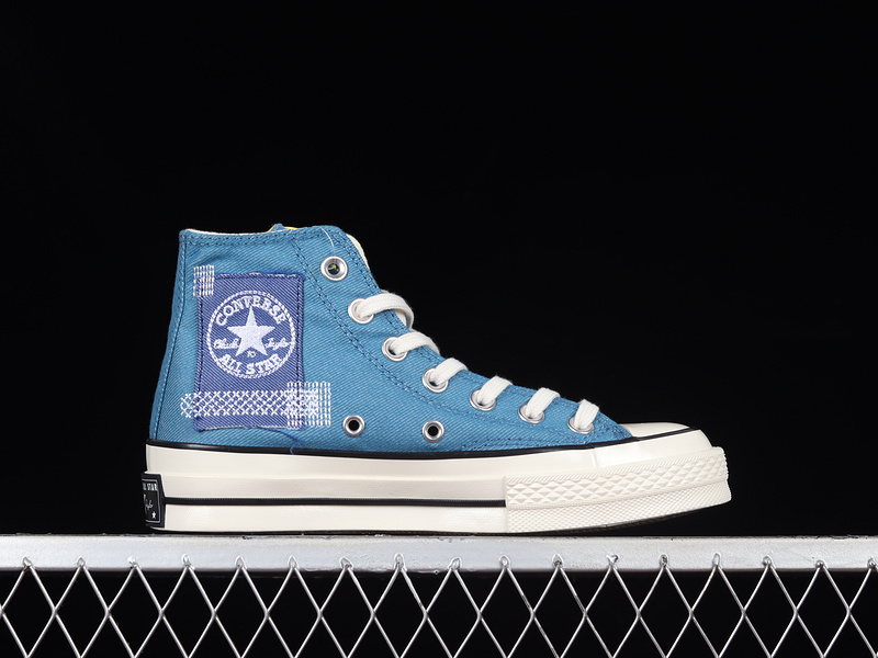 Chuck Taylor All-Star 70S High Patchwork Blue/White/Black 11