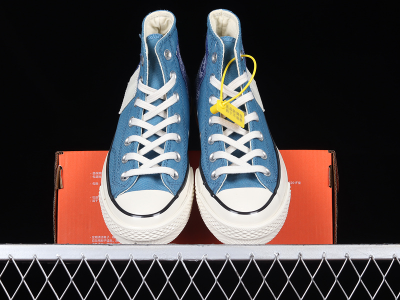 Chuck Taylor All-Star 70S High Patchwork Blue/White/Black 21