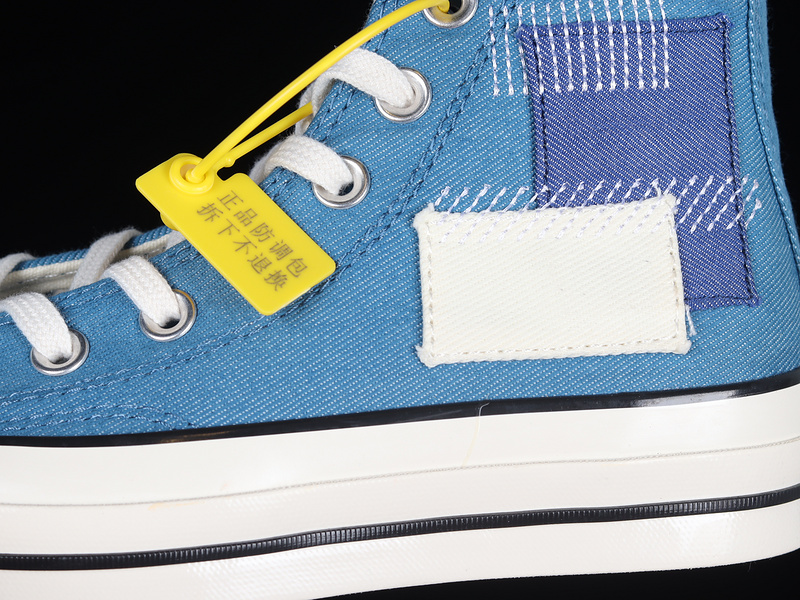 Chuck Taylor All-Star 70S High Patchwork Blue/White/Black 29