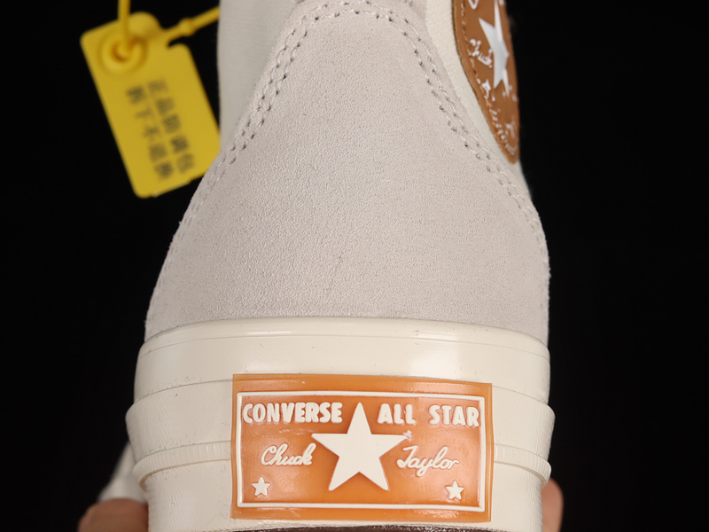 Chuck Taylor All-Star 70S High Light Grey/White/Orange 13