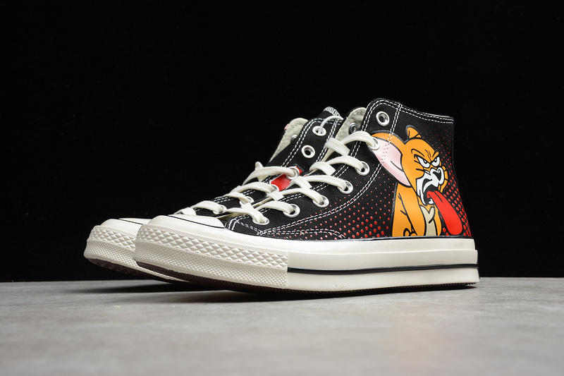 Tom And Jerry Chuck Taylor 70S All Star Low Top Black/White 27